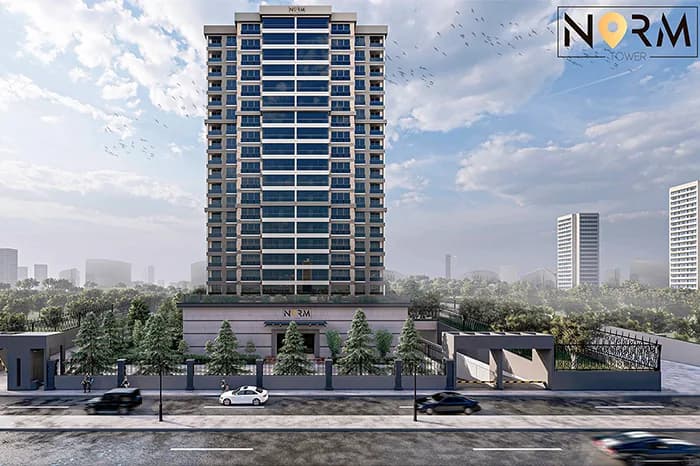 Norm Tower, Yenimahalle — dış cephe görselleştirmesi