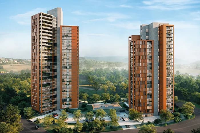 Beytepe Paradise, Çankaya — dış cephe görselleştirmesi