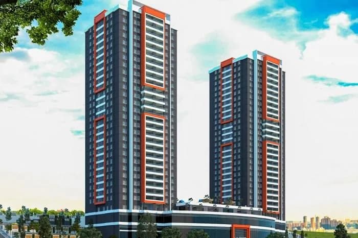 Can Towers, Mamak — dış cephe görselleştirmesi