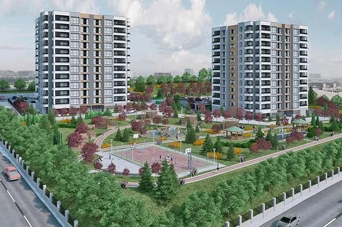 Bağlıca Botanik Zirve, Bağlıca — dış cephe görselleştirmesi