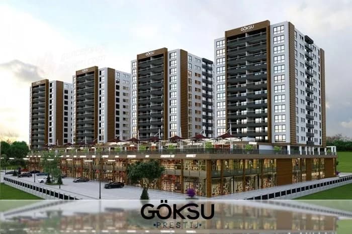 Göksu Prestij, Eryaman — dış cephe görselleştirmesi