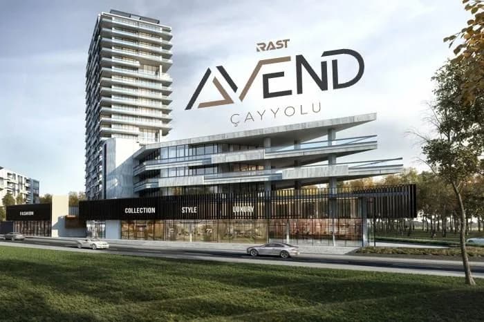 Rast Avend Çayyolu, Çayyolu — dış cephe görselleştirmesi