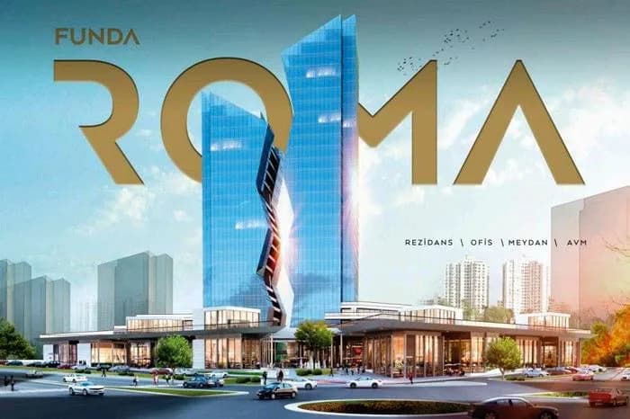 Fundaroma, Çankaya — dış cephe görselleştirmesi