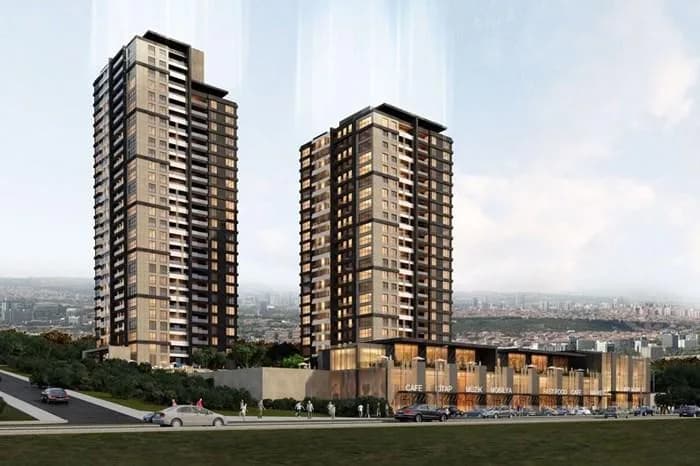 Nevalife Ankara, Çayyolu — dış cephe görselleştirmesi