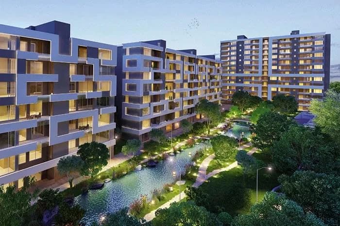 Beysu Evleri, Çankaya — dış cephe görselleştirmesi