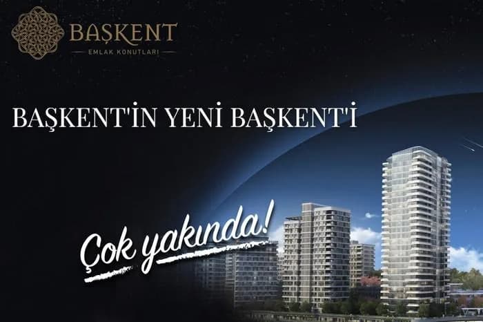 Başkent Emlak Konutları, Çayyolu — dış cephe görselleştirmesi