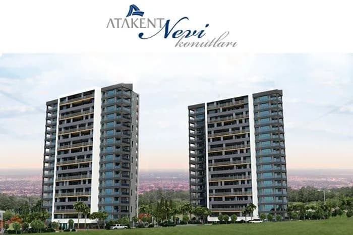 Atakent Nevi Konutları, Yenimahalle — dış cephe görselleştirmesi