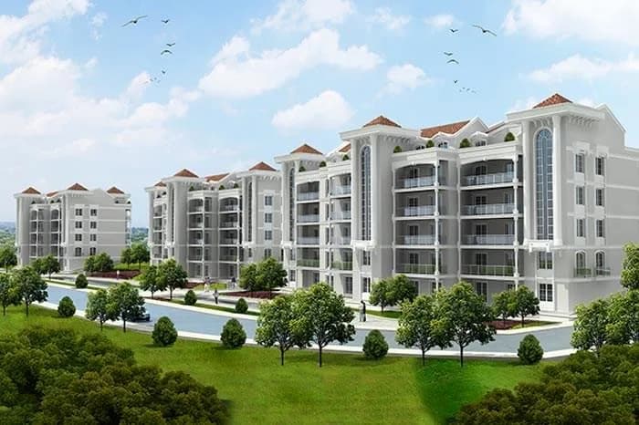 Beyhills Beytepe, Çankaya — dış cephe görselleştirmesi
