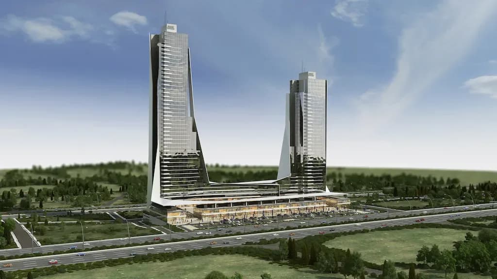 Elmar Towers, Çankaya — dış cephe görselleştirmesi · 3. görsel