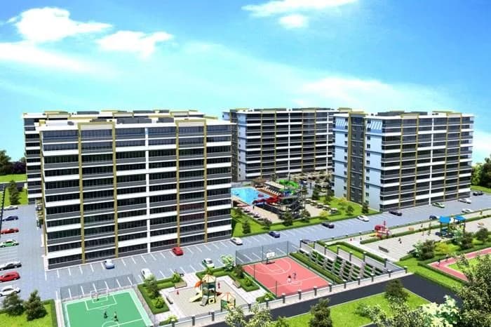 Armonia Concept Residence, Eryaman — dış cephe görselleştirmesi