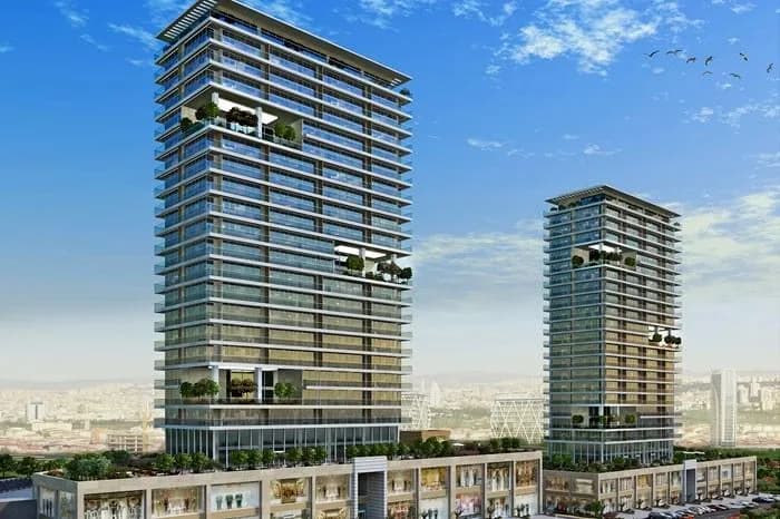 Arma Kule, Çukurambar — dış cephe görselleştirmesi