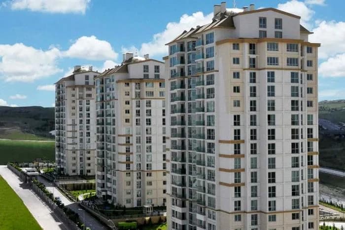 Crystal Towers, Çayyolu — dış cephe görselleştirmesi