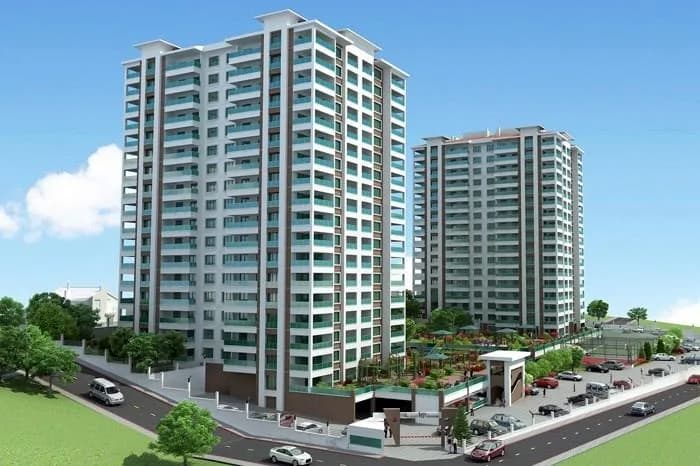 Aksoy VIP Konutları, Pursaklar — dış cephe görselleştirmesi