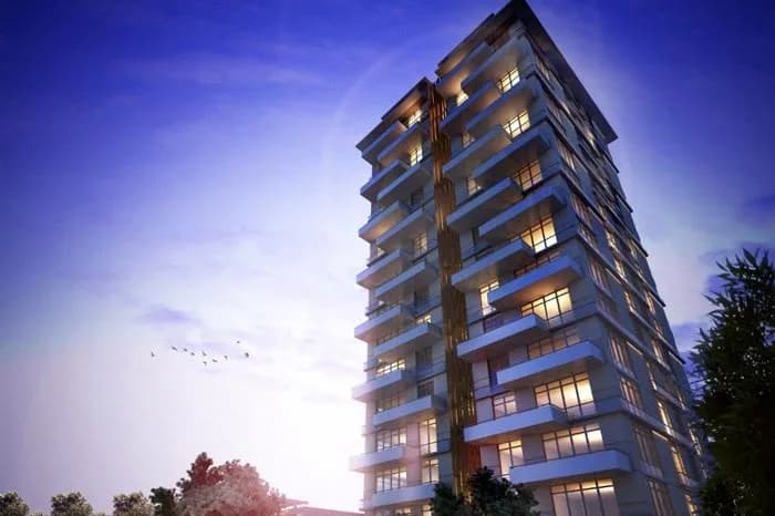 Elit Royal Residence, İncek — dış cephe görselleştirmesi