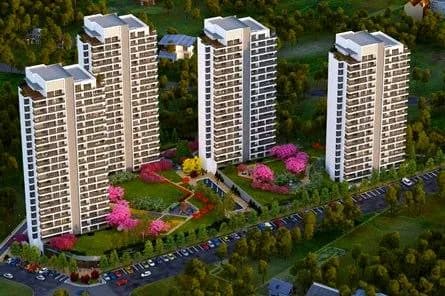 Nata İncek Konutları, İncek — dış cephe görselleştirmesi