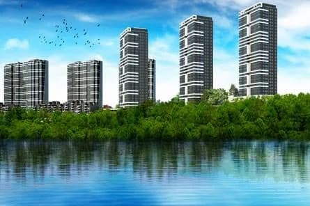 Kaşmir Göl Evleri, Eryaman — dış cephe görselleştirmesi