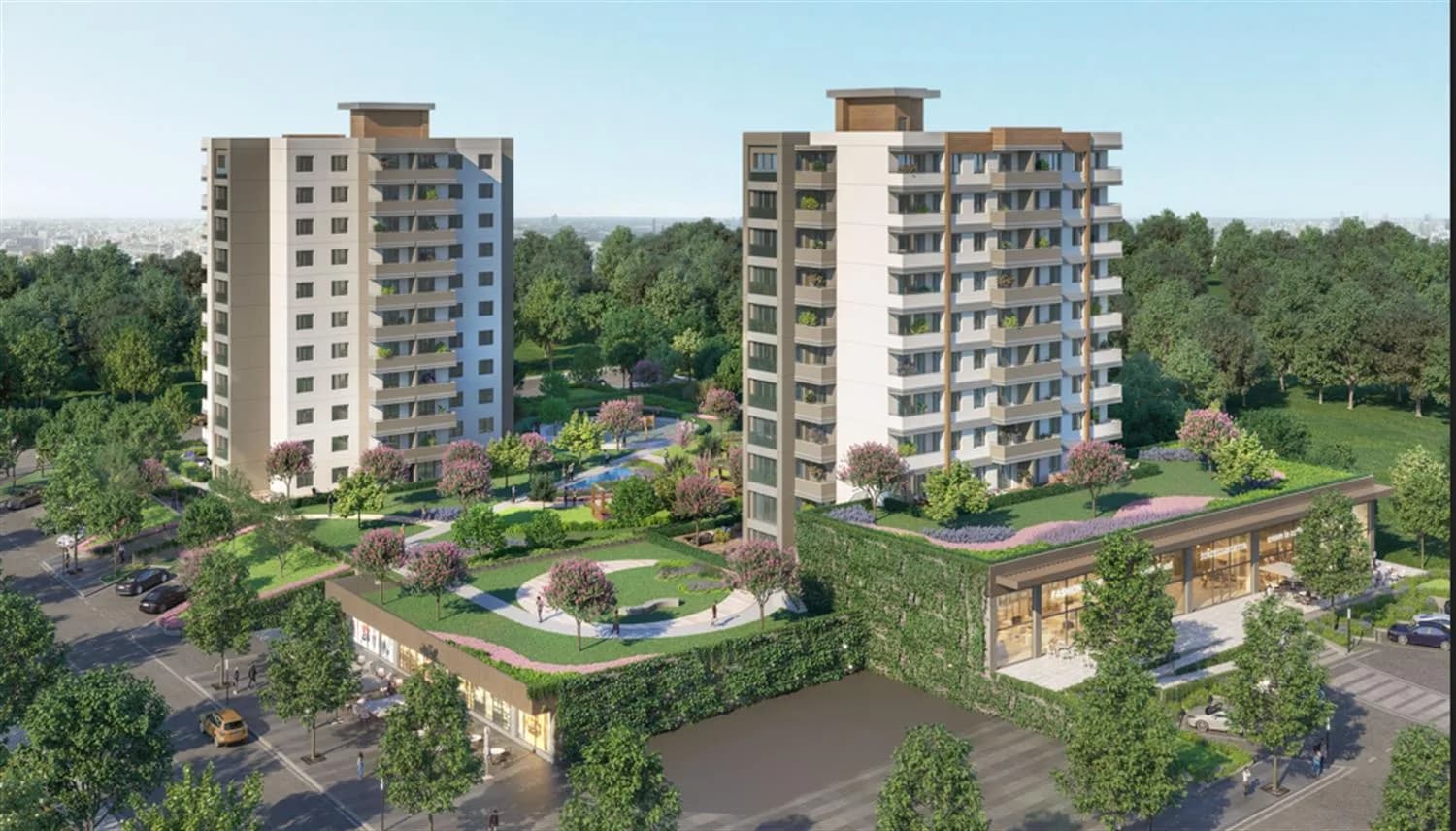 Banu Evleri Bahçekent 1, Esenyurt — dış cephe görselleştirmesi