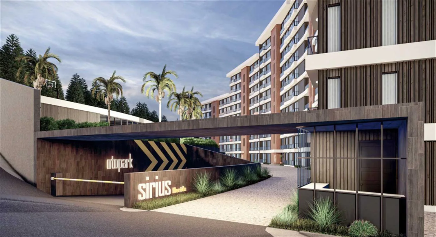 Sirius Florida, Çiğli — dış cephe görselleştirmesi · 3. görsel