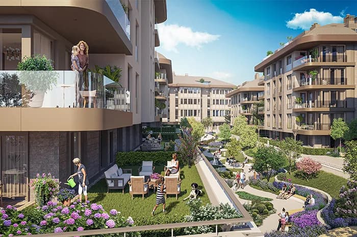 Litus İstanbul, Üsküdar — dış cephe görselleştirmesi