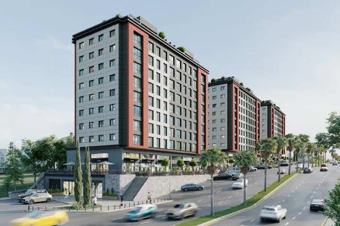 No 27 Residence, Beylikdüzü — dış cephe görselleştirmesi
