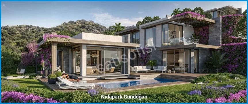 Nidapark Gündoğan, Bodrum Gündoğan — dış cephe görselleştirmesi · 3. görsel