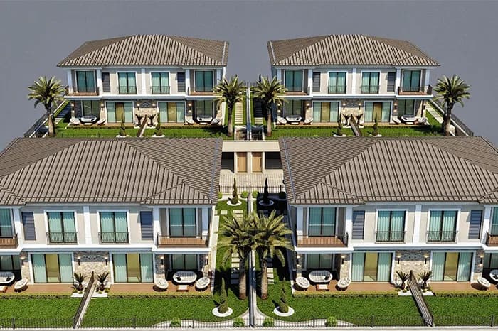 Alya Bahçe, Bahçeşehir — dış cephe görselleştirmesi