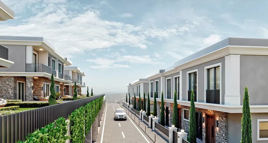 Alya Bahçe, Bahçeşehir — dış cephe görselleştirmesi