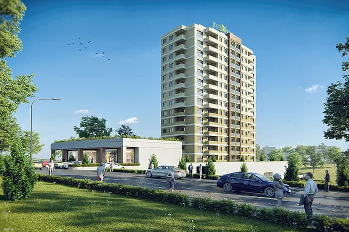 Banu Evleri Ispartakule 4, Ispartakule — dış cephe görselleştirmesi