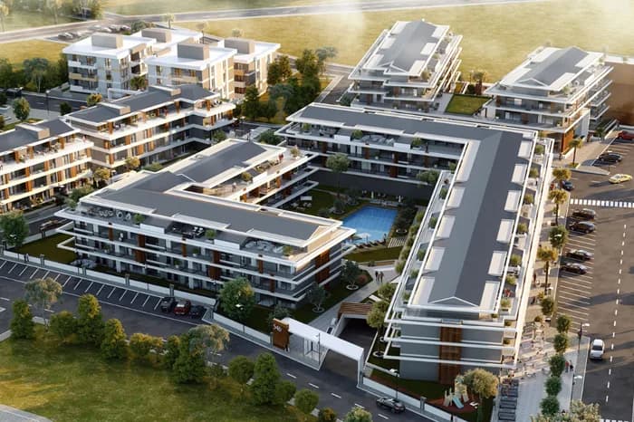 Forbest Görece Park, Menderes — dış cephe görselleştirmesi
