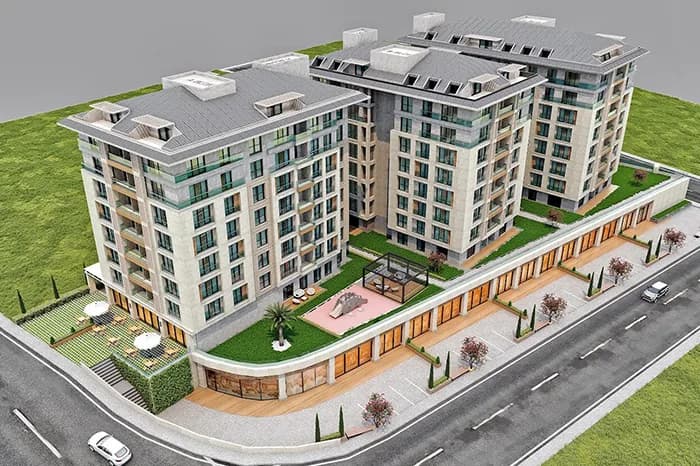 Alya Dream, Beylikdüzü — dış cephe görselleştirmesi