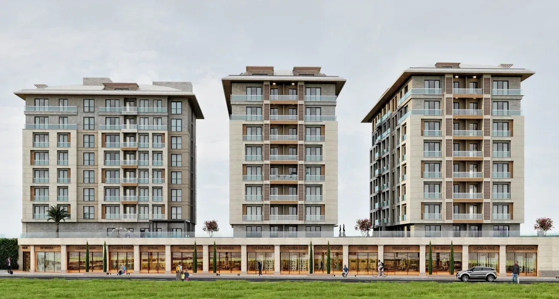 Alya Dream, Beylikdüzü — dış cephe görselleştirmesi