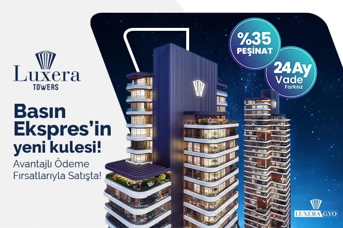 Luxera Towers, Bağcılar — dış cephe görselleştirmesi