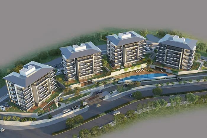 Doğa Yaşam Evleri, Milas — dış cephe görselleştirmesi