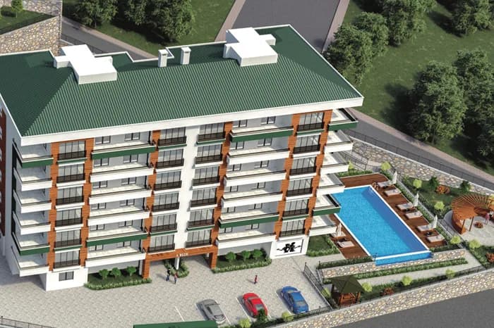 Zümrüt Residence, Ortahisar — dış cephe görselleştirmesi