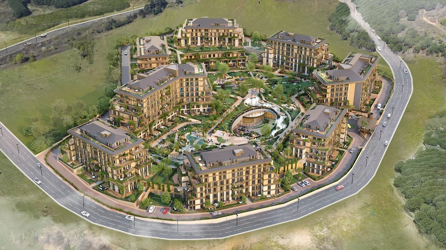 Next Level Kemer, Eyüp — dış cephe görselleştirmesi