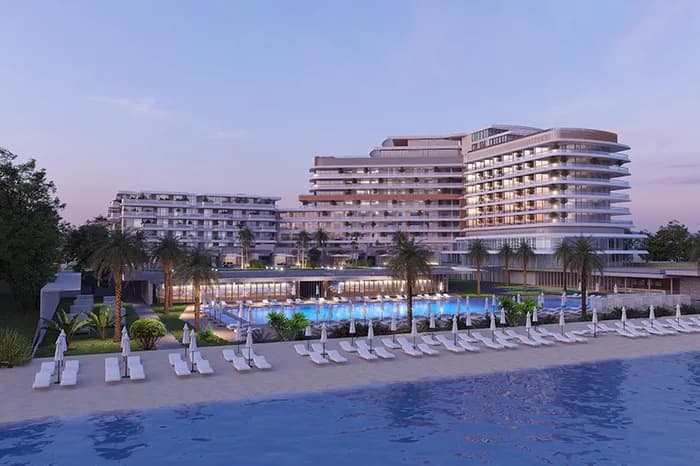 Swissôtel Residences Çeşme, Çeşme — dış cephe görselleştirmesi