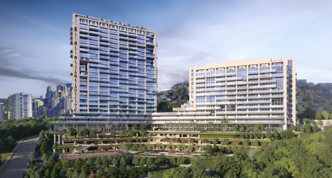 Tablo Adalar, Maltepe — dış cephe görselleştirmesi