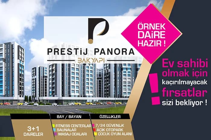 Prestij Panora, Osmangazi — dış cephe görselleştirmesi