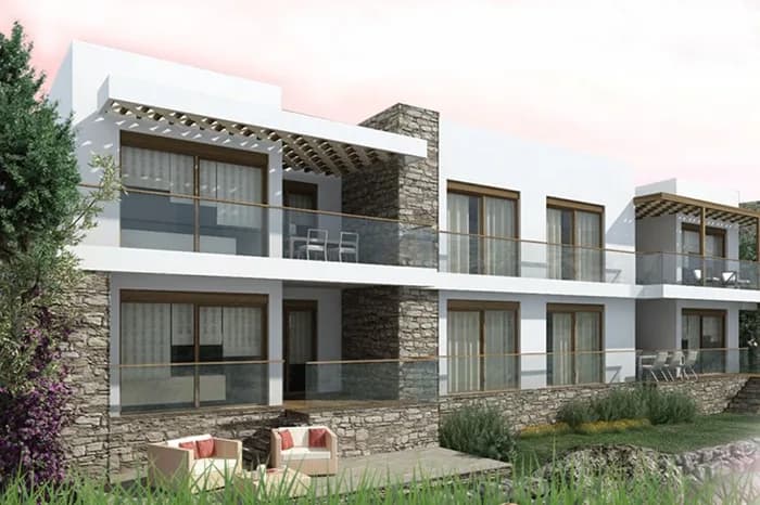Natura Yalıkavak, Bodrum Yalıkavak — dış cephe görselleştirmesi
