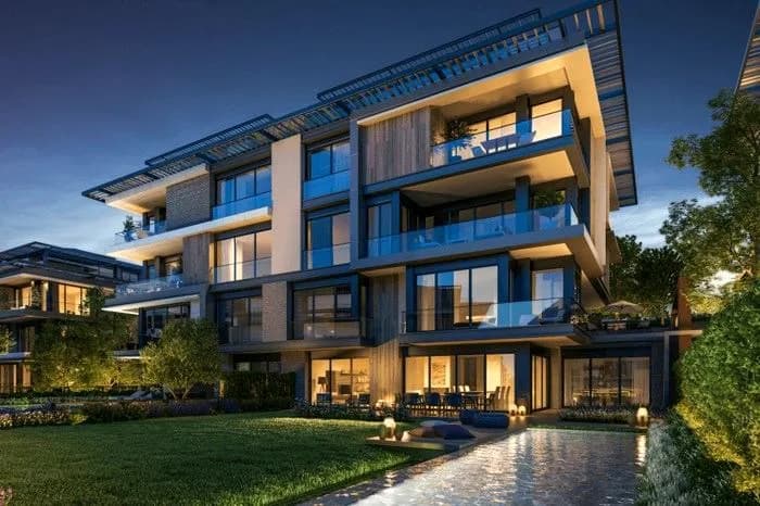 Nidapark İstinye Vadi, Sarıyer — dış cephe görselleştirmesi