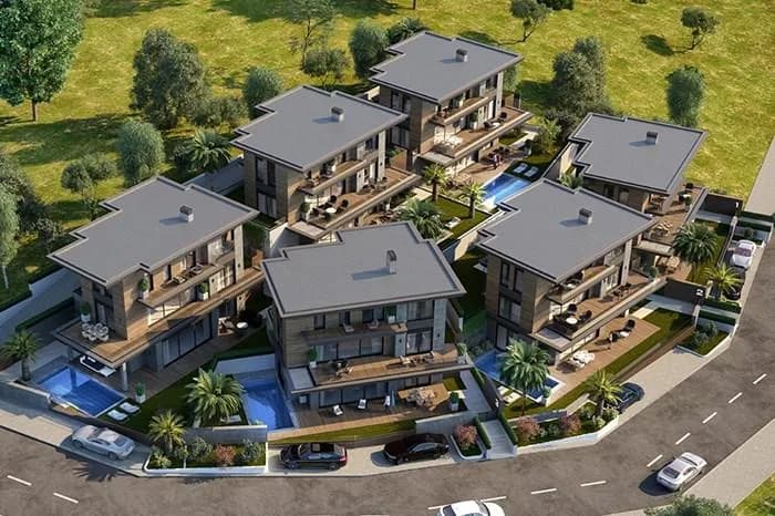 Casamarin Panorama Urla, Urla — dış cephe görselleştirmesi