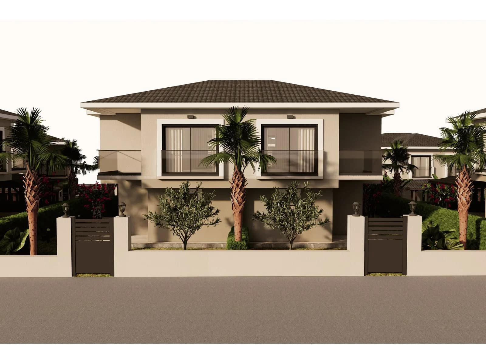 Ege Birlik Premium Villas, Kuşadası — dış cephe görselleştirmesi · 3. görsel