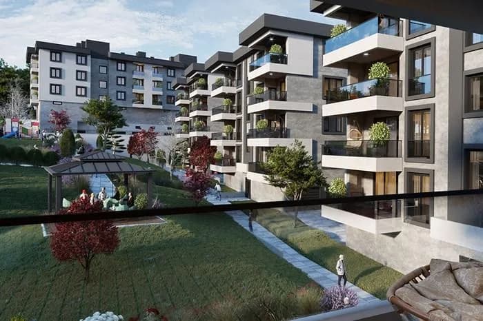 Yiğitpark Konfor, Odunpazarı — dış cephe görselleştirmesi