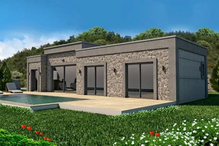 Naturalium Villas Yalıkavak, Bodrum Yalıkavak — dış cephe görselleştirmesi