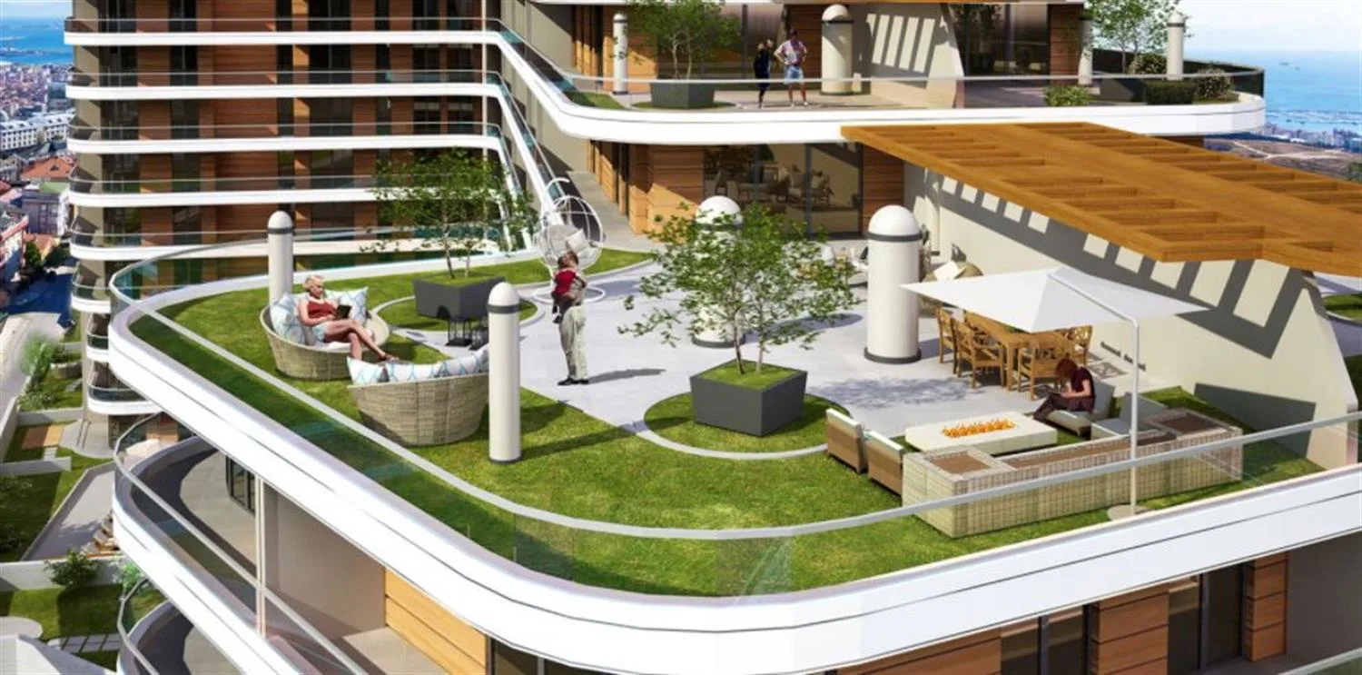 Qadraj Gözdağı, Pendik — dış cephe görselleştirmesi