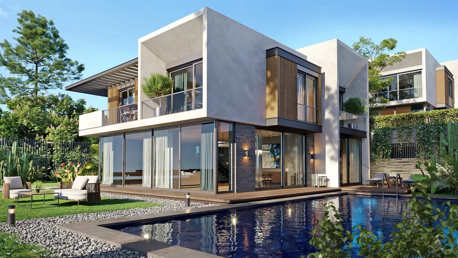 Villa Voyage, Şahinbey — dış cephe görselleştirmesi · 2. görsel