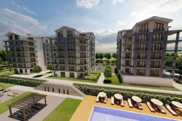 Milano City, Nilüfer — dış cephe görselleştirmesi