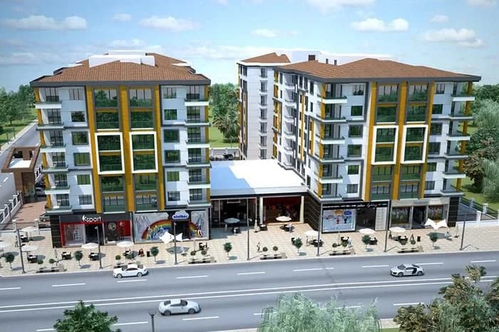 Sultanpark Konakları, Yeşilyurt — dış cephe görselleştirmesi