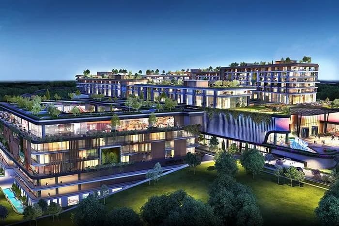 Semt 77, Merkez — dış cephe görselleştirmesi