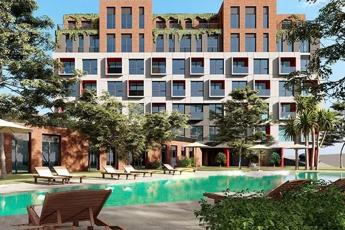 Hava Kent Taşoluk 2, Arnavutköy — dış cephe görselleştirmesi